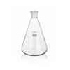 ERLENMEYER-LOMBIK (JÓDSZÁM-LOMBIK) NS 14/23 műanyag dugóval, 25 ml