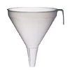 TÖLCSÉR műanyag(HDPE), 60°-os hajlásszögű, peremmel és akasztóval, átmérő: 200 mm