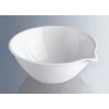 BEPÁRLÓTÁL belül mázas porcelán, mély, kiöntővel, átmérő: 100 mm, 120 ml