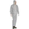 OVERALL EGYSZERHASZNÁLATOS fehér polipropilén, 42 g/m2