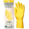 GUMIKESZTYŰ latex, belül pamutbolyhozott, sav-lúg álló
