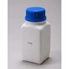 PORFLAKON (PE) bő nyakú, négyszögletes, csavaros kupakkal, 500 ml