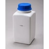 PORFLAKON (PE) bő nyakú, négyszögletes, csavaros kupakkal, 2500 ml