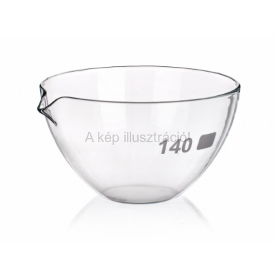 BEPÁRLÓTÁL üveg, kiöntővel, átmérő: 115 mm, 320 ml
