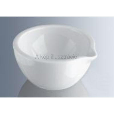 DÖRZSTÁL porcelán, belül 2/3 részben mázatlan, átmérő: 250 mm