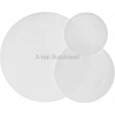 SZŰRŐPAPÍR kör alakú MN 640 d átm: 24 cm 100 db/csomag