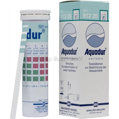 AQUADUR TESZTPAPÍR össz.keménység tesztpapír Mt: 4-21 nk° 100 db/doboz