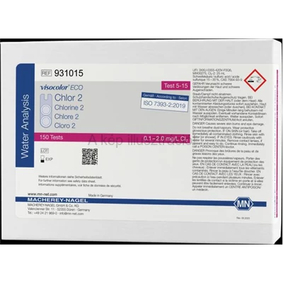 VISOCOLOR ECO Klór 2 teszt Mt: 0,1-2,0 mg/l 150 mérésre