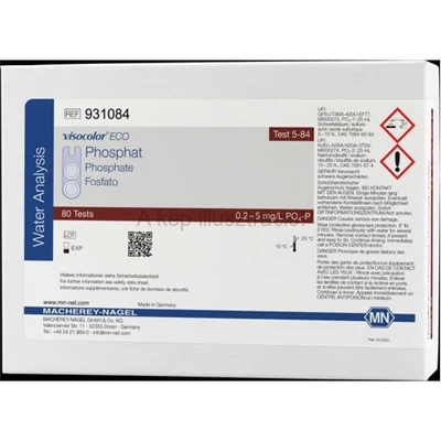 VISOCOLOR ECO Foszfát teszt Mt: 0,2-5 mg/l 80 mérésre