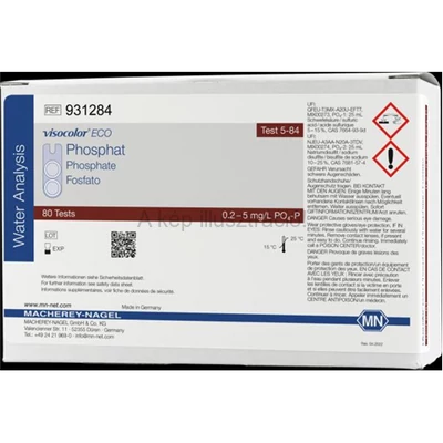 VISOCOLOR ECO Foszfát teszt utántöltő Mt: 0,2-5 mg/l 80 mérésre