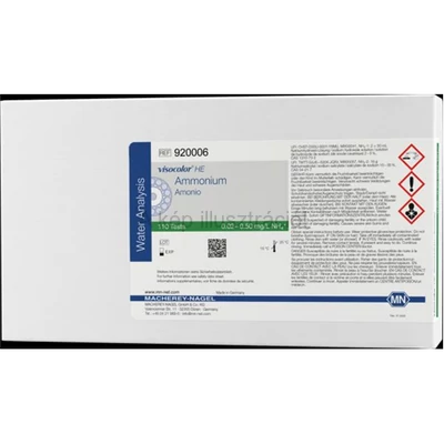VISOCOLOR HE Ammónium teszt Mt: 0,02- 0,5 mg/l 110 mérésre