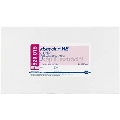 VISOCOLOR HE Klór teszt Mt: 0,02-0,6 mg/l 160 mérésre