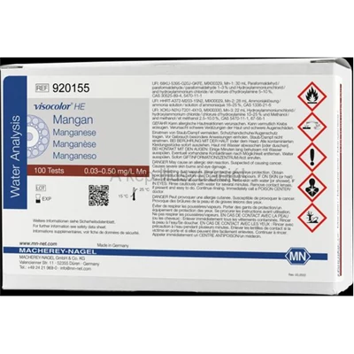 VISOCOLOR HE Mangán teszt utántöltő Mt: 0,03-05 mg/l 100 mérésre