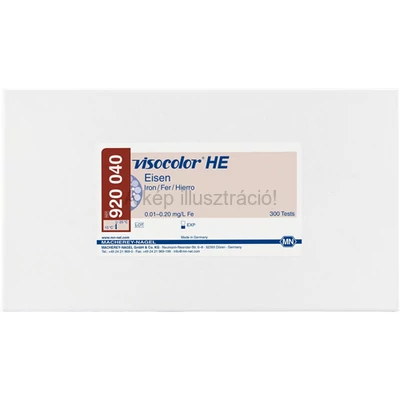 VISOCOLOR HE Vas teszt utántöltő Mt: 0,01-0,20 mg/l 300 mérésre