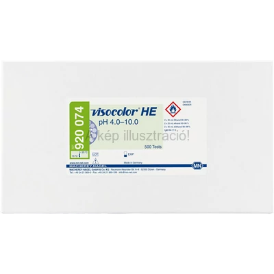 VISOCOLOR HE pH 4-10 teszt Mt: 4,0-10,0 pH 500 mérésre