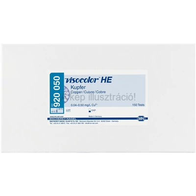 VISOCOLOR HE Réz teszt Mt: 0,04-0,5 mg/l 150 mérésre
