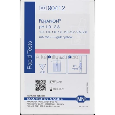 INDIKÁTOR PAPÍR PEHANON pH 1,0-2,8 200 csík/doboz