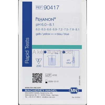 INDIKÁTOR PAPÍR PEHANON pH 6,0-8,1 200 csík/doboz