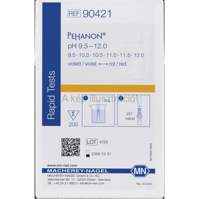 INDIKÁTOR PAPÍR PEHANON pH 9,5-12,0 200 csík/doboz
