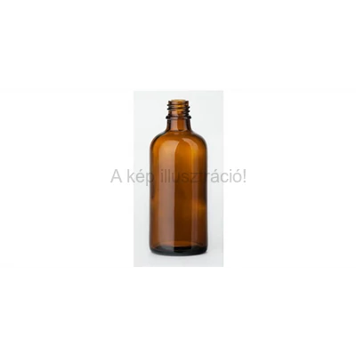 GYÓGYSZERTÁRI FOLYADÉKÜVEG barna GL18 100 ml