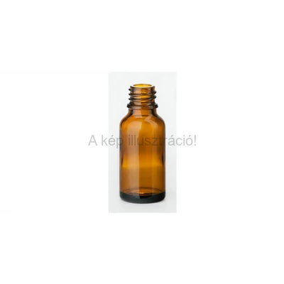 GYÓGYSZERTÁRI FOLYADÉKÜVEG barna GL18 20 ml