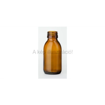 GYÓGYSZERTÁRI FOLYADÉKÜVEG barna GL28 100 ml