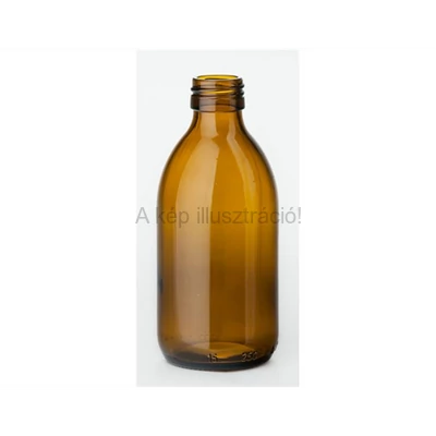 GYÓGYSZERTÁRI FOLYADÉKÜVEG barna GL28 250 ml