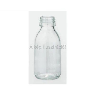 GYÓGYSZERTÁRI FOLYADÉKÜVEG fehér GL28 100 ml